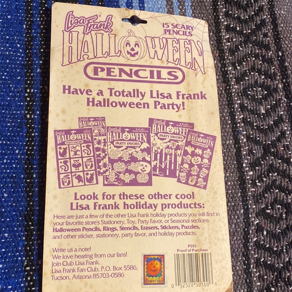 Vintage Lisa Frank Halloween Pencil Pack - Picture 2 of 3